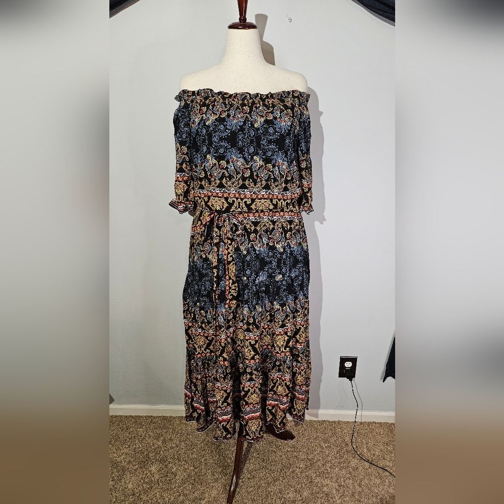 NWT City Chic Limited Edition Janya Maxi Dress Size 12W